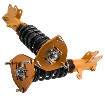 Kit completo de amortiguadores compatible para Mitsubishi Eclipse 00-05 Suspensión de muelles helicoidales