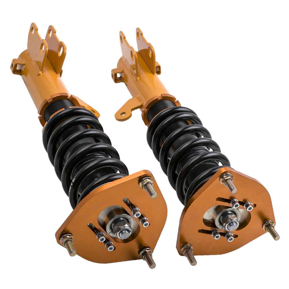 Kit completo de amortiguadores compatible para Mitsubishi Eclipse 00-05 Suspensión de muelles helicoidales