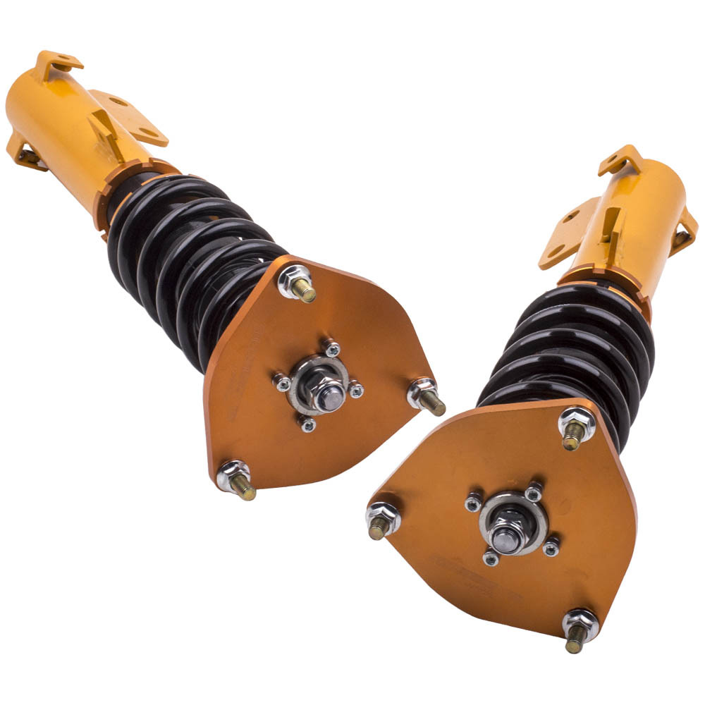 Adj. Height Shock Absorber Coilover Lowering Kit compatible for Mitsubishi Galant 99-03