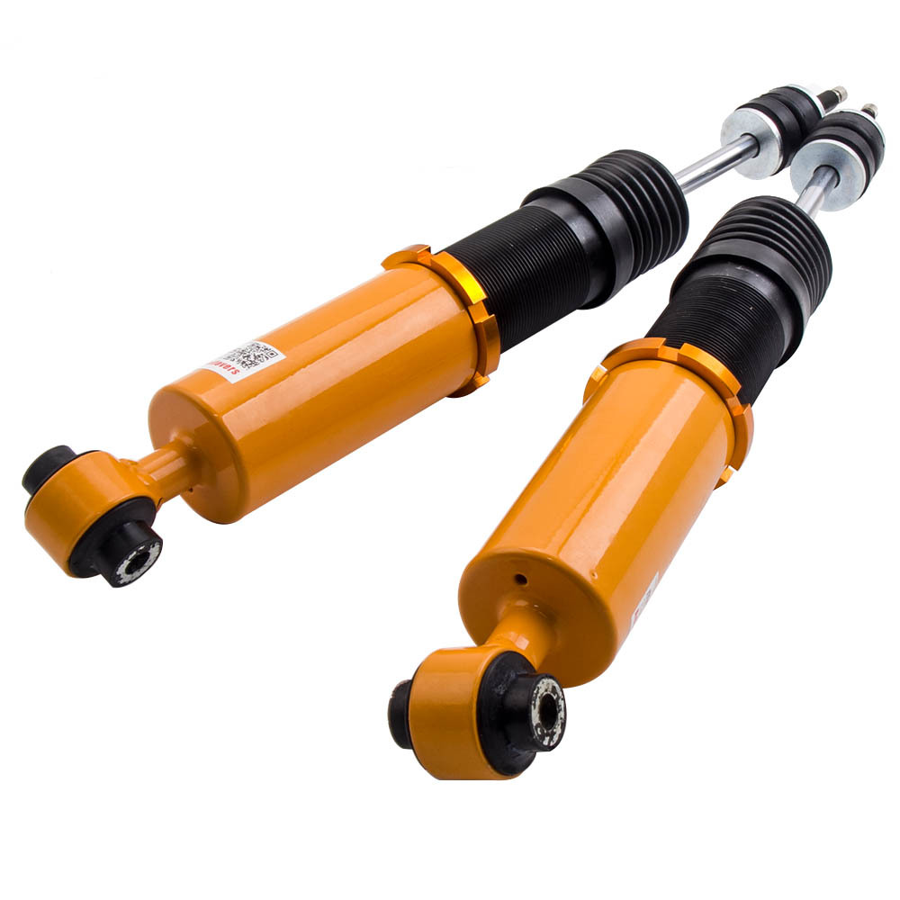 Amortisseur + combinés filetés réglables en hauteur compatible pour Ford Mustang 2005-2014 Amortisseurkit d'abaissement