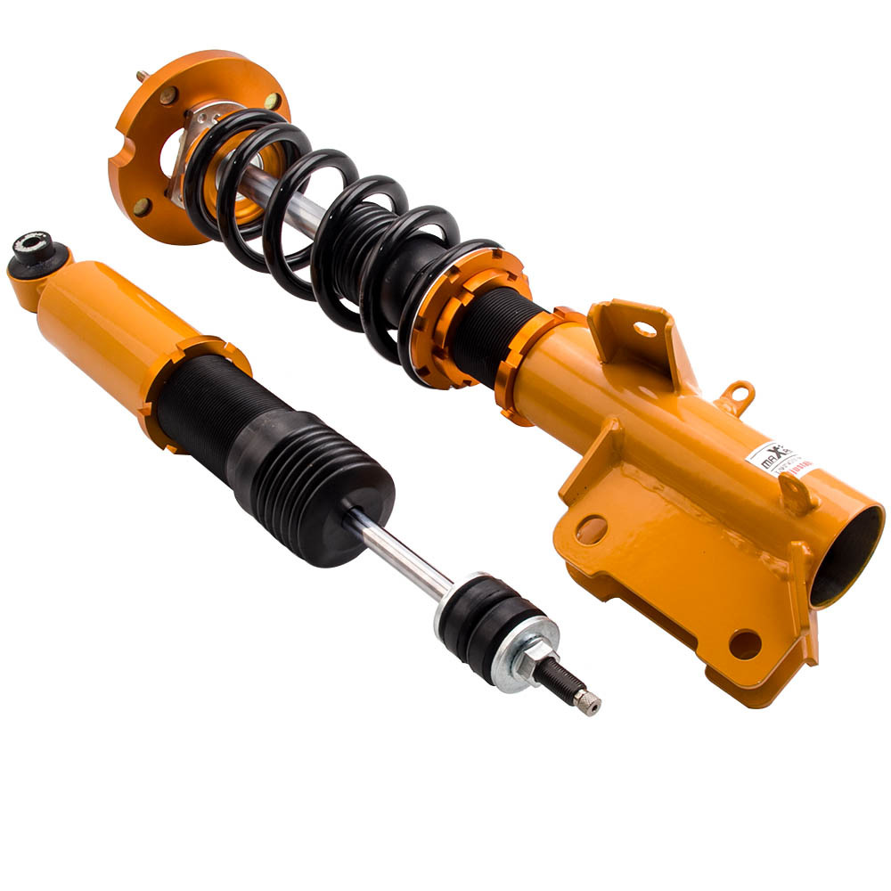 Amortisseur + combinés filetés réglables en hauteur compatible pour Ford Mustang 2005-2014 Amortisseurkit d'abaissement