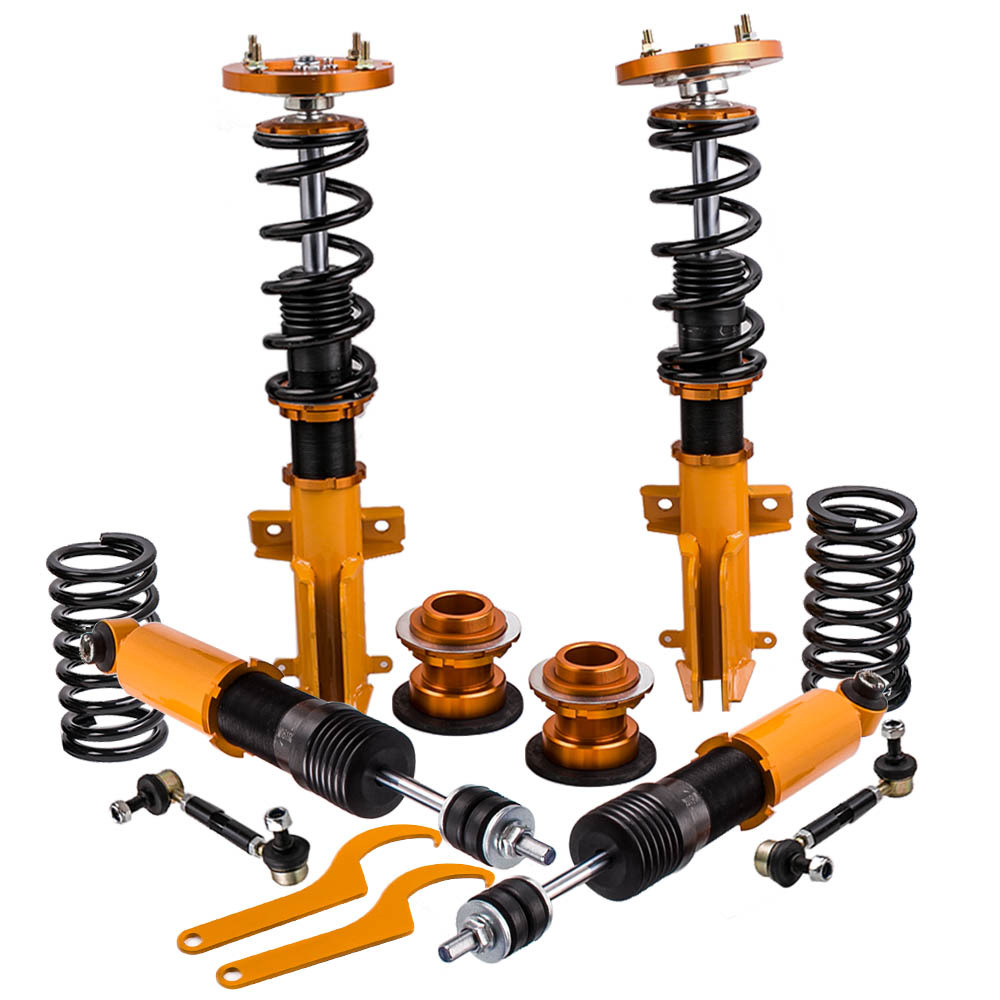 Kit ammortizzatori per auto Anteriore e Posteriore compatibile per Ford Mustang Lowering Kit