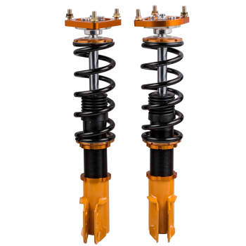Compatible for Ford Mustang 4th 94-04 Adjustable Height + Mounts QZTU Tuning Coilovers Kits Lowering Kit