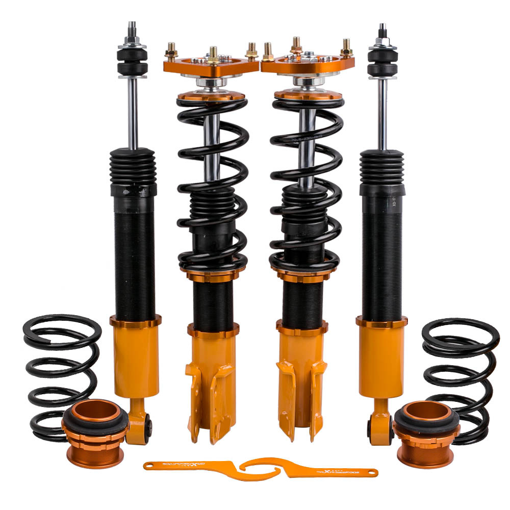 Kits combinés filetés compatible pour ford mustang 4th 94-04 hauteur réglable amortisseurs kit d'abaissement