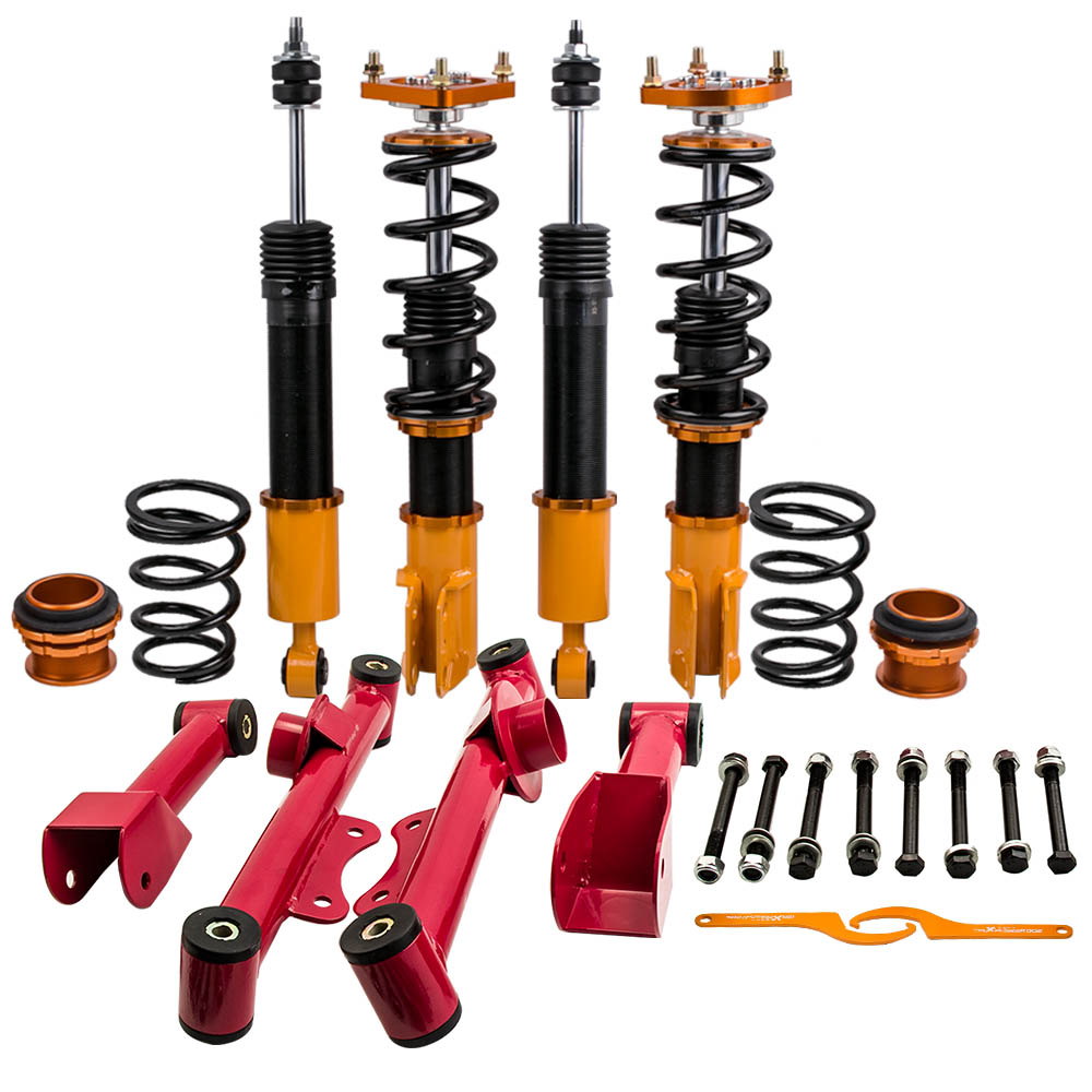For Ford Mustang 4th 94 04 Adj Height and Mounts Rear Control Arm Coilover Kits 