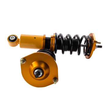 Resorte de suspensión Coilover ajustable Compatible para MAZDA MX-5 II (NB) (01/1998-10/2005)