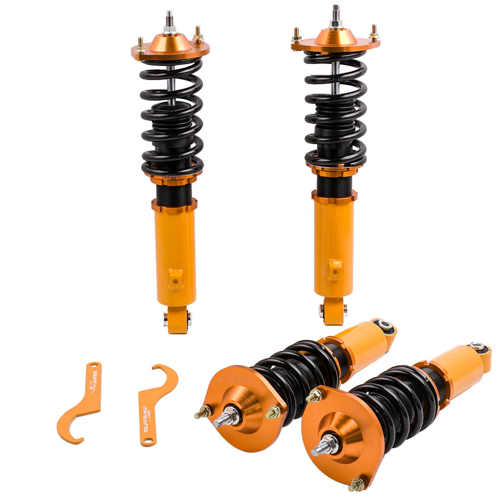 Resorte de suspensión Coilover ajustable Compatible para MAZDA MX-5 II (NB) (01/1998-10/2005)