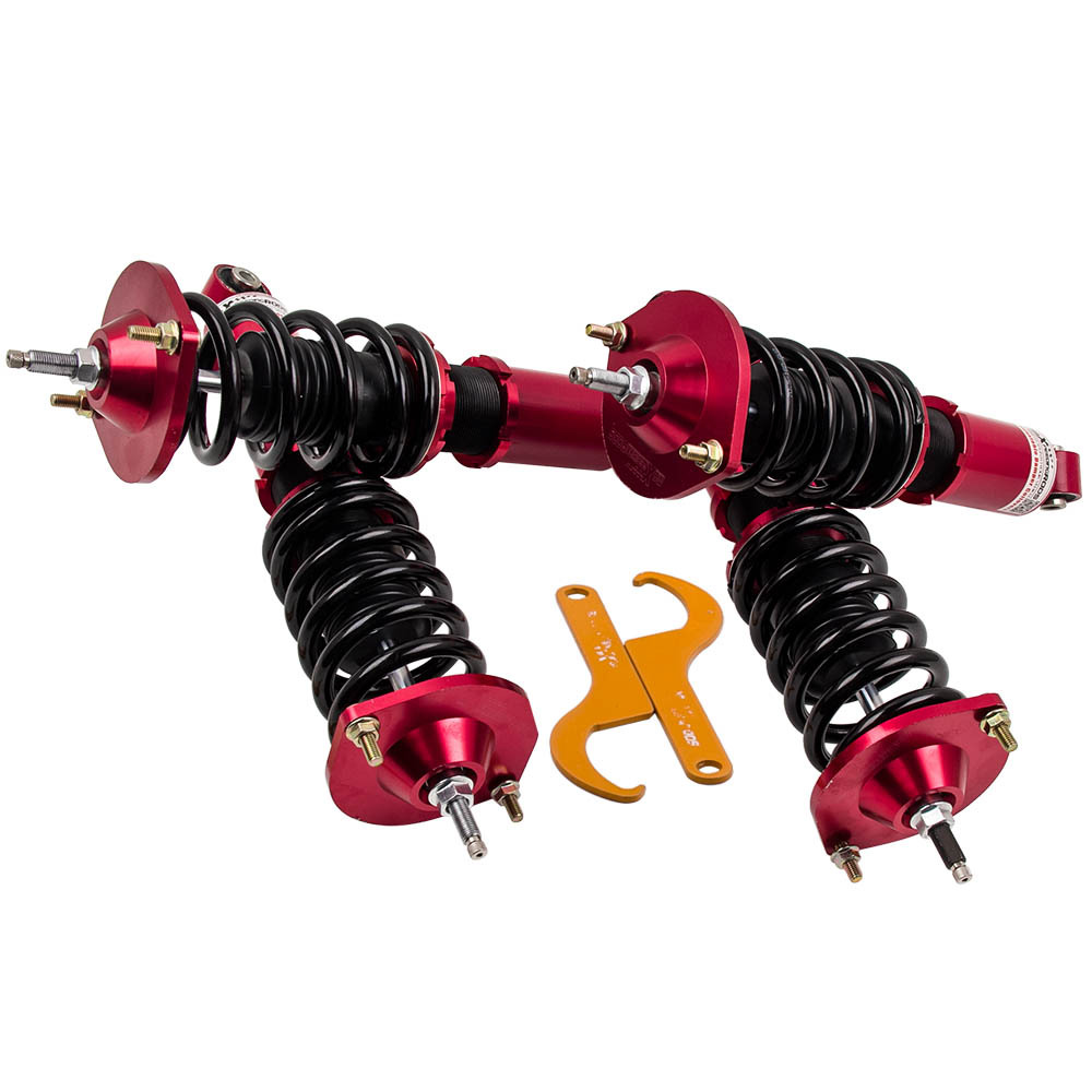 24 Damper Adjustable Coilovers compatible for Mazda MX5 MK1 NA Miata Suspension 1990-2005 Lowering Kit
