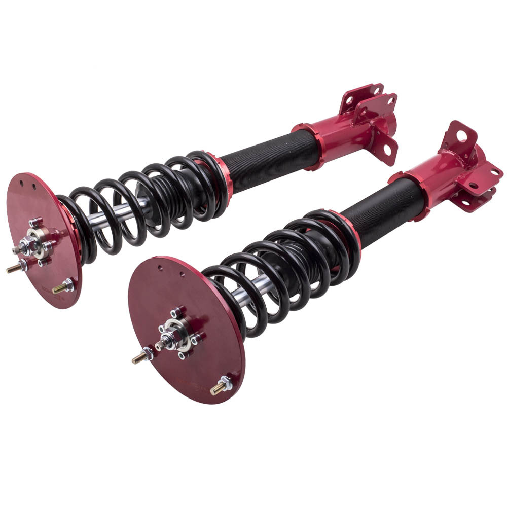 Compatible for Chrysler Neon 02-05 and compatible for SRT-4 03-05 Complete Coilovers Kits Adj. Damper Struts Lowering Kit