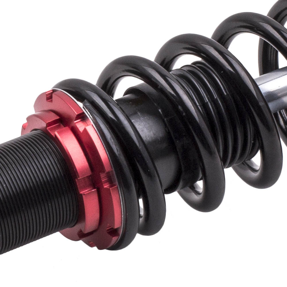 Coilover Shocks Kits compatible for Dodge Neon 00-05 and compatible for SRT-4 03-05 24 Ways Adj. Damper Red lowering kit