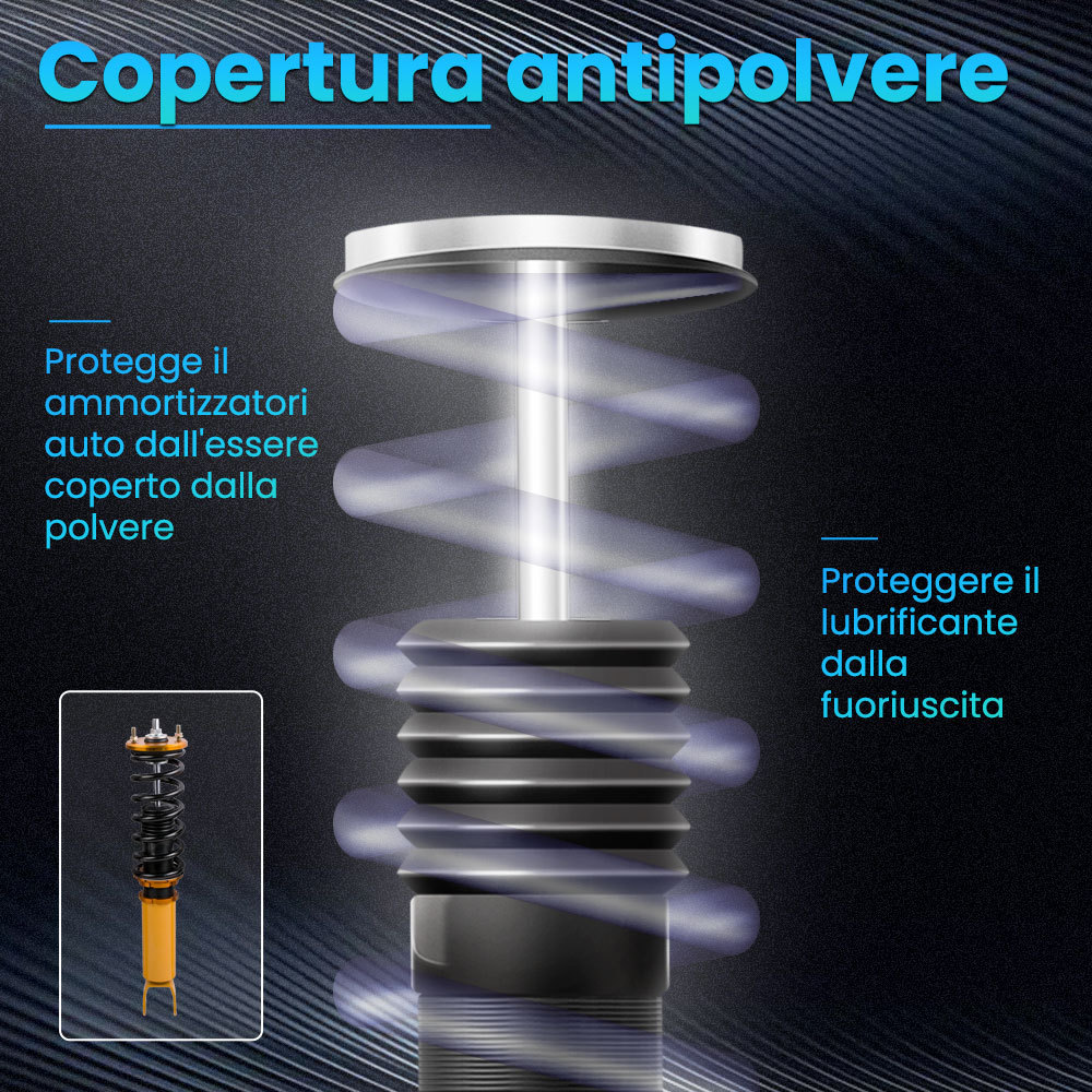 Sospensione coilover regolabile in altezza per ammortizzatore compatibile per Nissan Fairlady Z 300ZX Z32 90-96 Lowering Kit