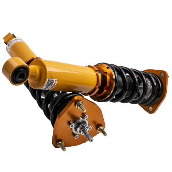 Suspension réglable damortisseurs à 24 voies compatible pour Nissan 370Z / Z34 370GT, G37kit d'abaissement