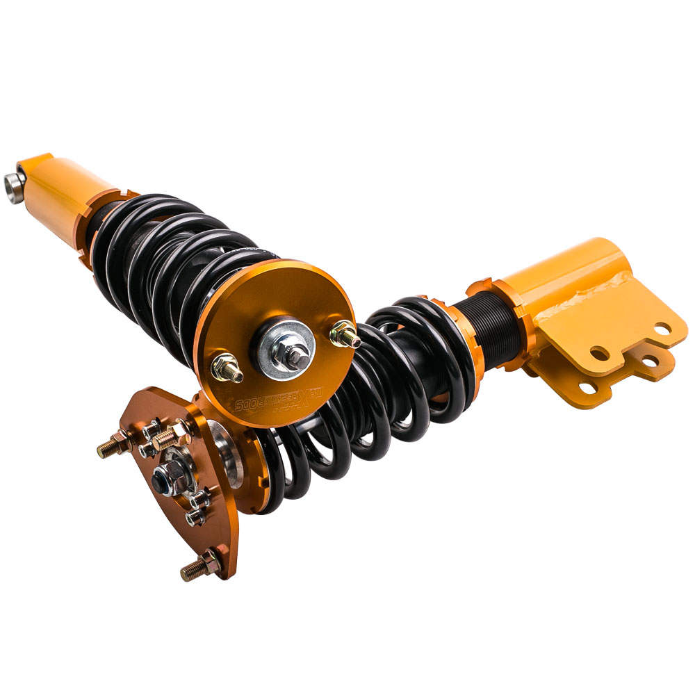 Suspensiones Coilover ajustables con amortiguador de 24 vías compatible para Nissan S13 180SX 240SX 89-94 Juego de 4