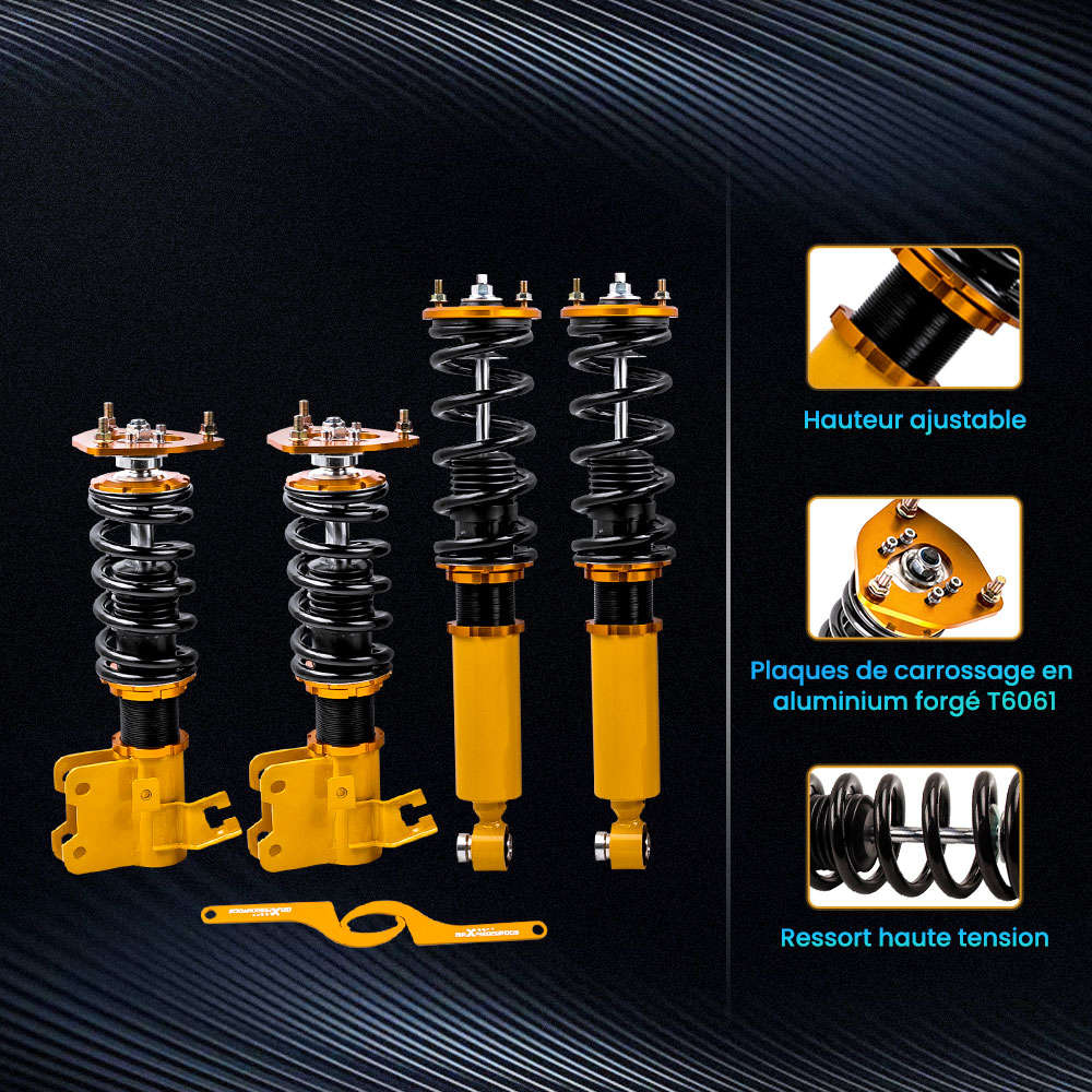 Combines Filetes compatible pour Nissan S13 180SX 240SX 88-94 (ensemble de 4)