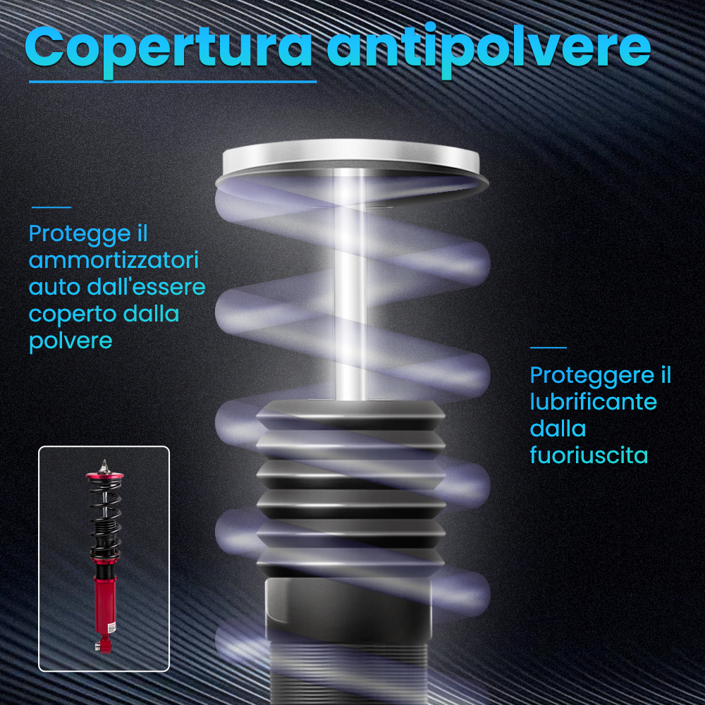  Ammortizzatore per sospensione compatibile per Nissan S13 Silvia 180SX 200SX 89-94 Coilovers Lowering Kit