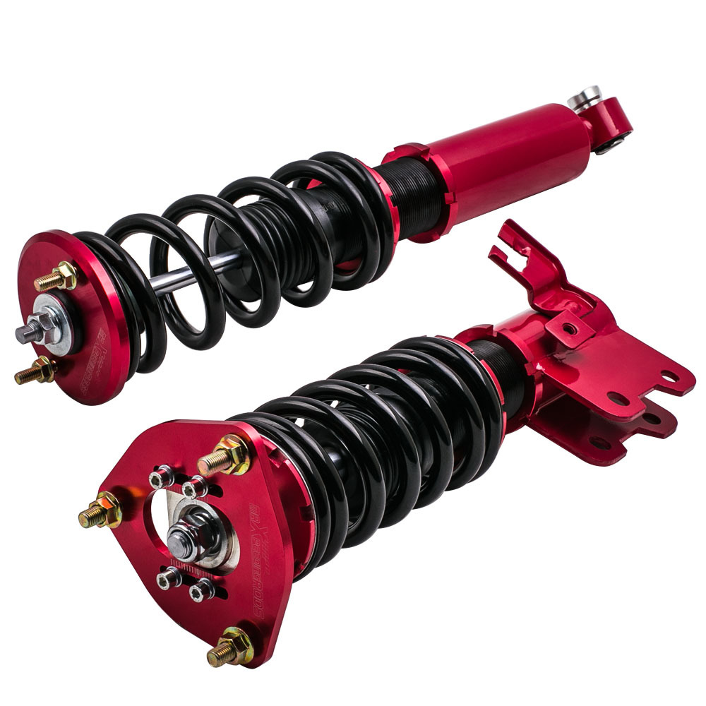 Coilover delantero y trasero Suspensión Amortiguador compatible para Nissan S13 200SX 240SX Silva