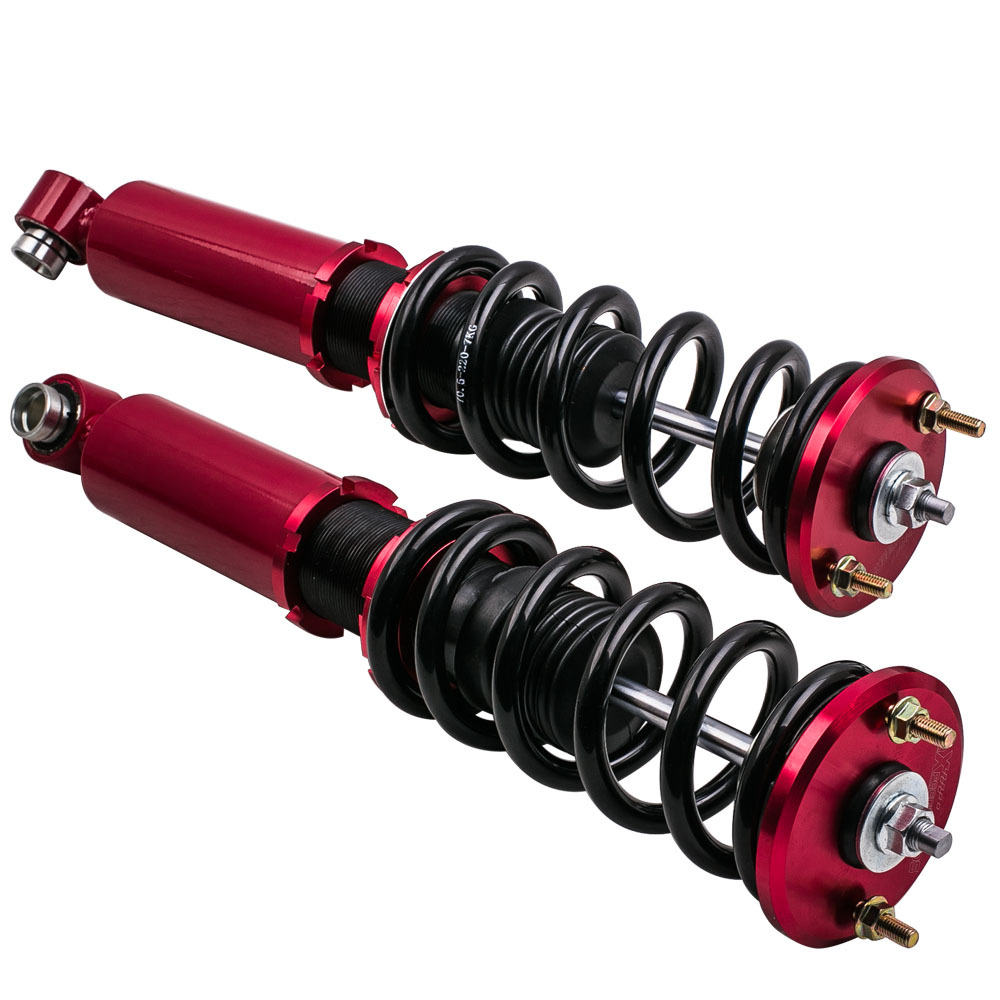 Coilover delantero y trasero Suspensión Amortiguador compatible para Nissan S13 200SX 240SX Silva