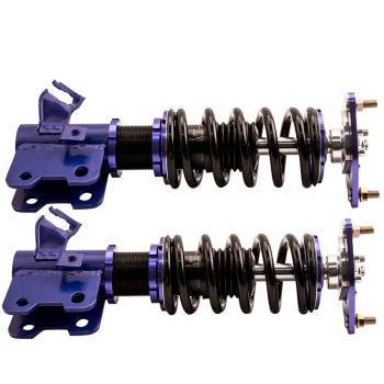Compatible for Nissan s14 coilovers 200SX 240SX Adjustable Height + Camber Shock Absorber Coilovers