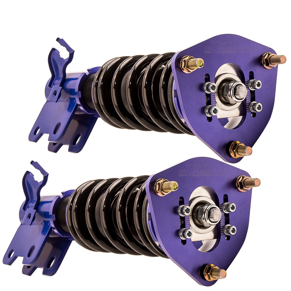 combinés filetés Kit Amortisseurs compatible pour Nissan S14 Silva 200SX 1994-1998 240SX 1995-1998kit d'abaissement