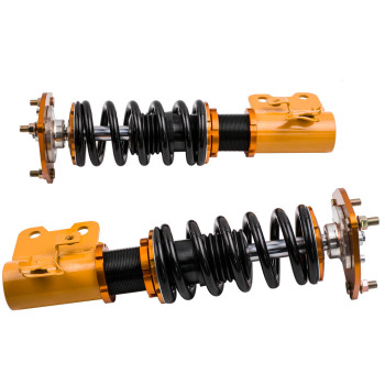 Adj Height Coilovers Kits compatible for Nissan s14 coilovers 95-98 Suspension Coil Spring Shock Lowering Kit