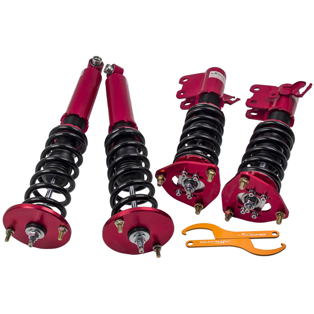 For Nissan 240SX S14 Coupe 95-98 Adjustable Damper w/z Top Hats Coilovers Kits
