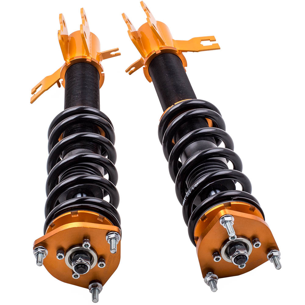 Compatible for Nissan Sentra 00-06 Shocks Adj. Height Coilovers Suspension Coil Spring Kits  Lowering Kit