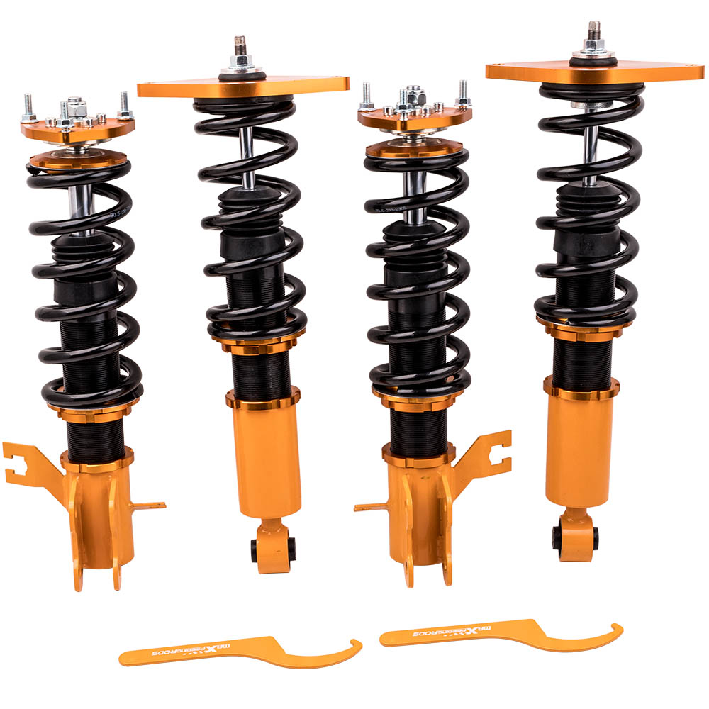 For Nissan Sentra 00 06 Shocks Adj Height Coilovers Suspension Coil Spring Kits 