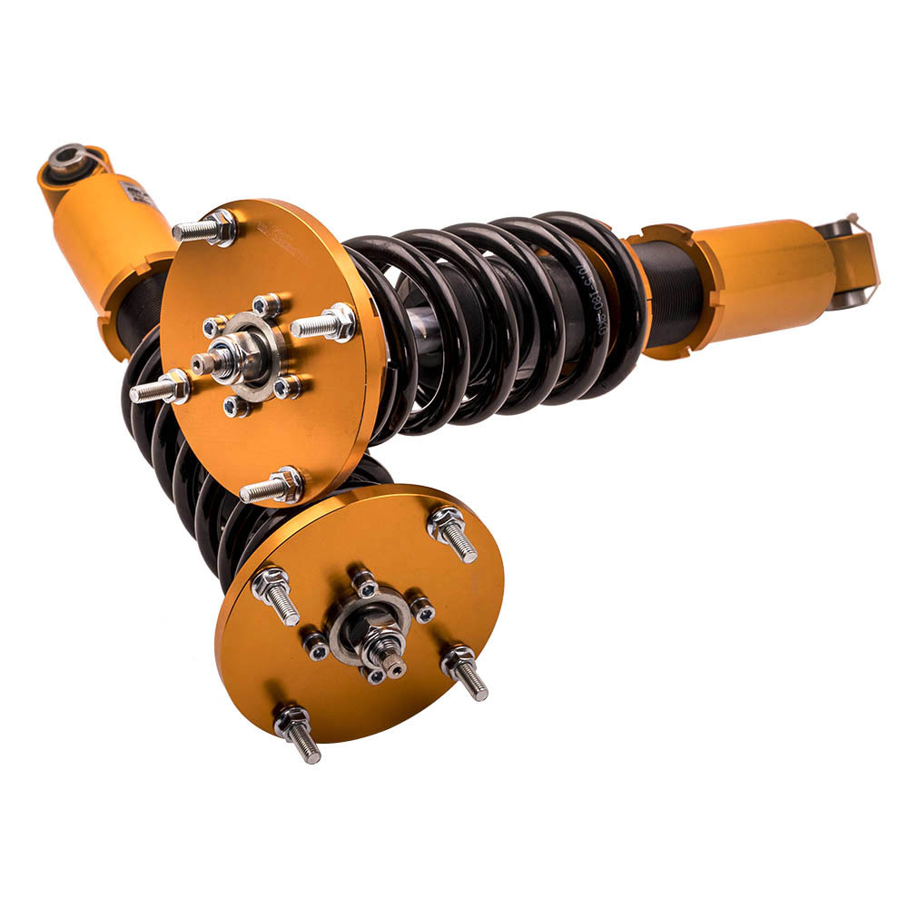 MaXpeedingrod Complete Coilovers Kit compatible for Porsche Cayenne 2002-2010 Adjust Damper