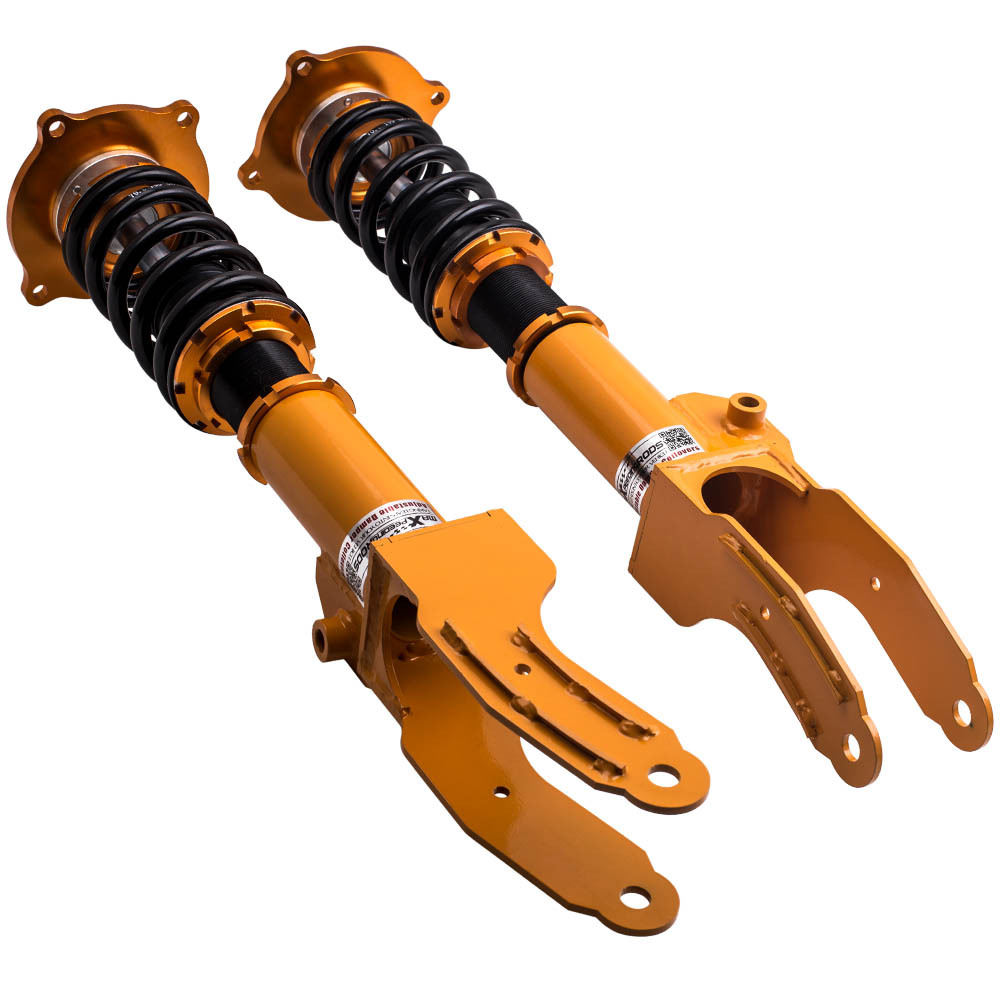 Compatible for Porsche Cayenne 2002-2010 24 Adjustable Damper Shocks Complete Coilovers Kit  Lowering Kit