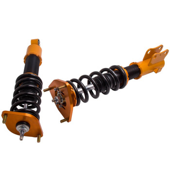 Amortiguador ajustable de 24 pasos Coilover compatible para Subaru Forester 2009-2013 Amortiguador