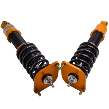 Amortiguador ajustable de 24 pasos Coilover compatible para Subaru Forester 2009-2013 Amortiguador