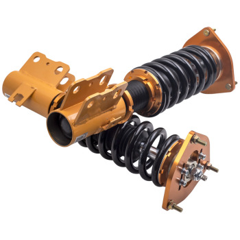 Ressort de suspension Ressort Amortisseurs Réglable compatible pour Subaru Forester 1998-2002kit d'abaissement