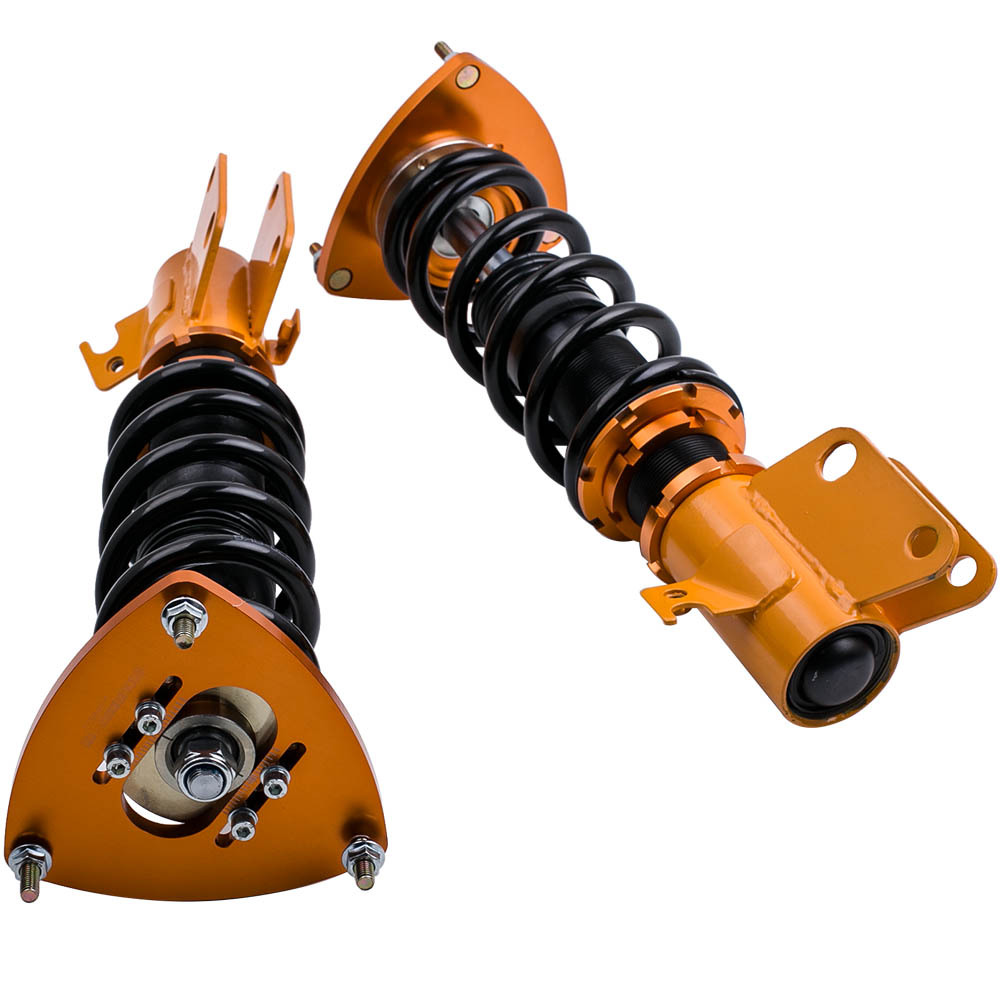 Kit de suspension amortisseurs combinés filetés compatible pour subaru impreza kit dabaissement