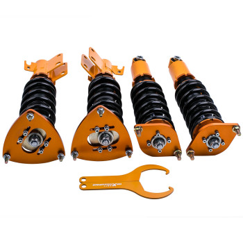 Ammortizzatore Coilover Suspension Kit Anteriore + Posteriore compatibile per Subaru Impreza Lowering Kit