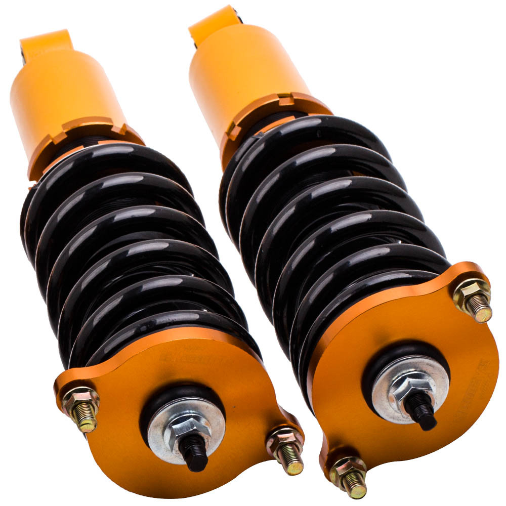 4x Suspension spring shocks compatible pour Subaru Legacy 1998-2004 adj.combinés filetés strutskit dabaissement