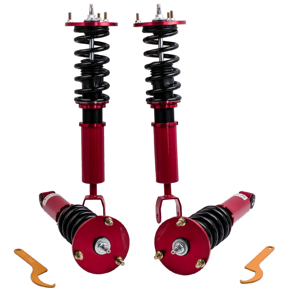 Compatible for Toyota Supra 93-98 compatible for Lexus SC300 SC400 91-00 Adj. Damper Shocks Coilovers Lowering Kit