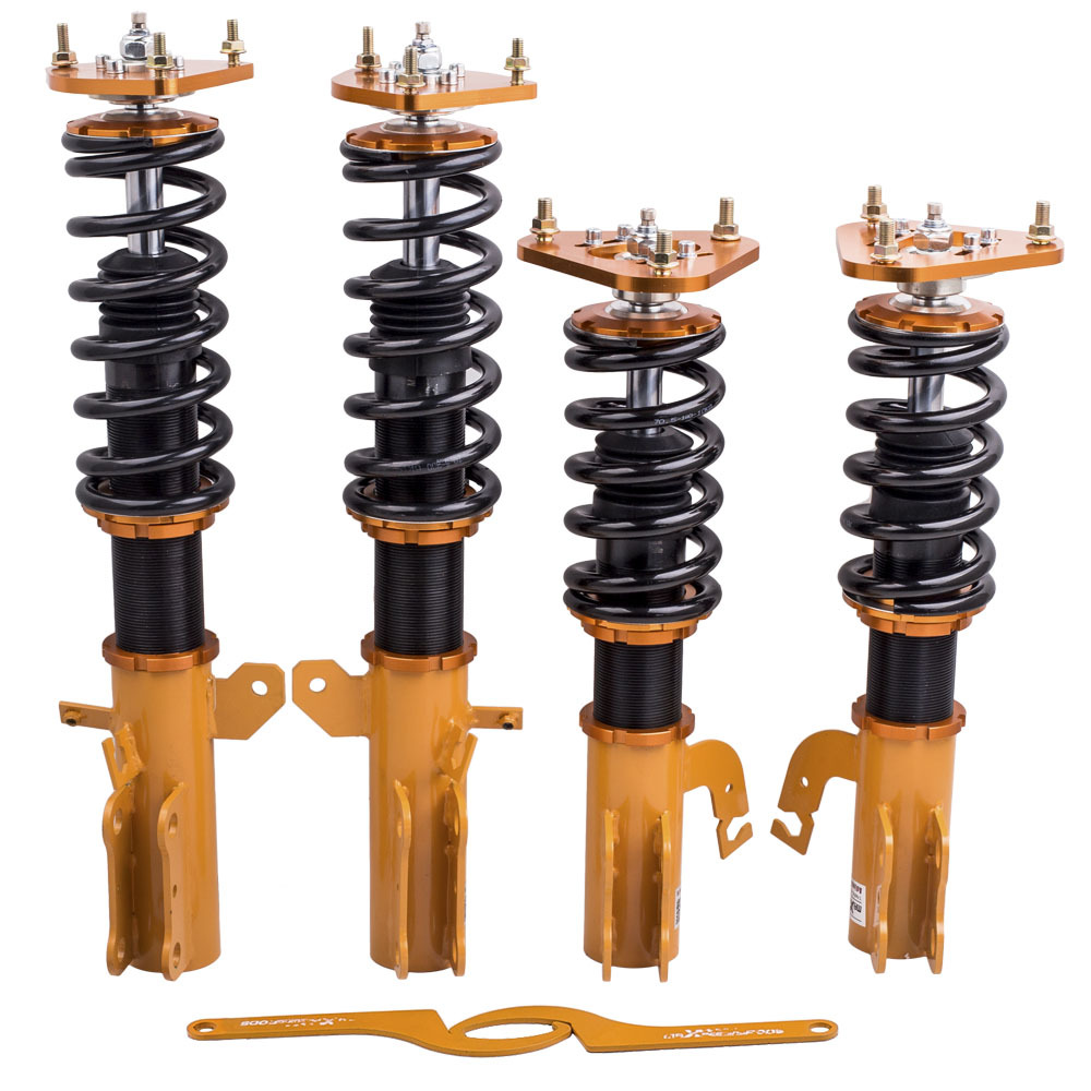 Compatible paraToyota Celica GT GTS compatible para FWD 1990-1993 Coilover Absorber Shock Spring Amortiguador Kit