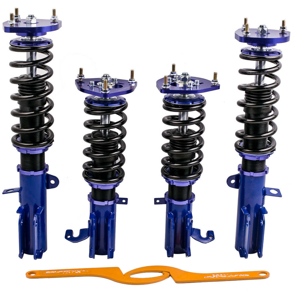 Coilovers Coil Spring Kit compatible for Toyota Corolla 88-99 E90 E100 Adj Height Shocks