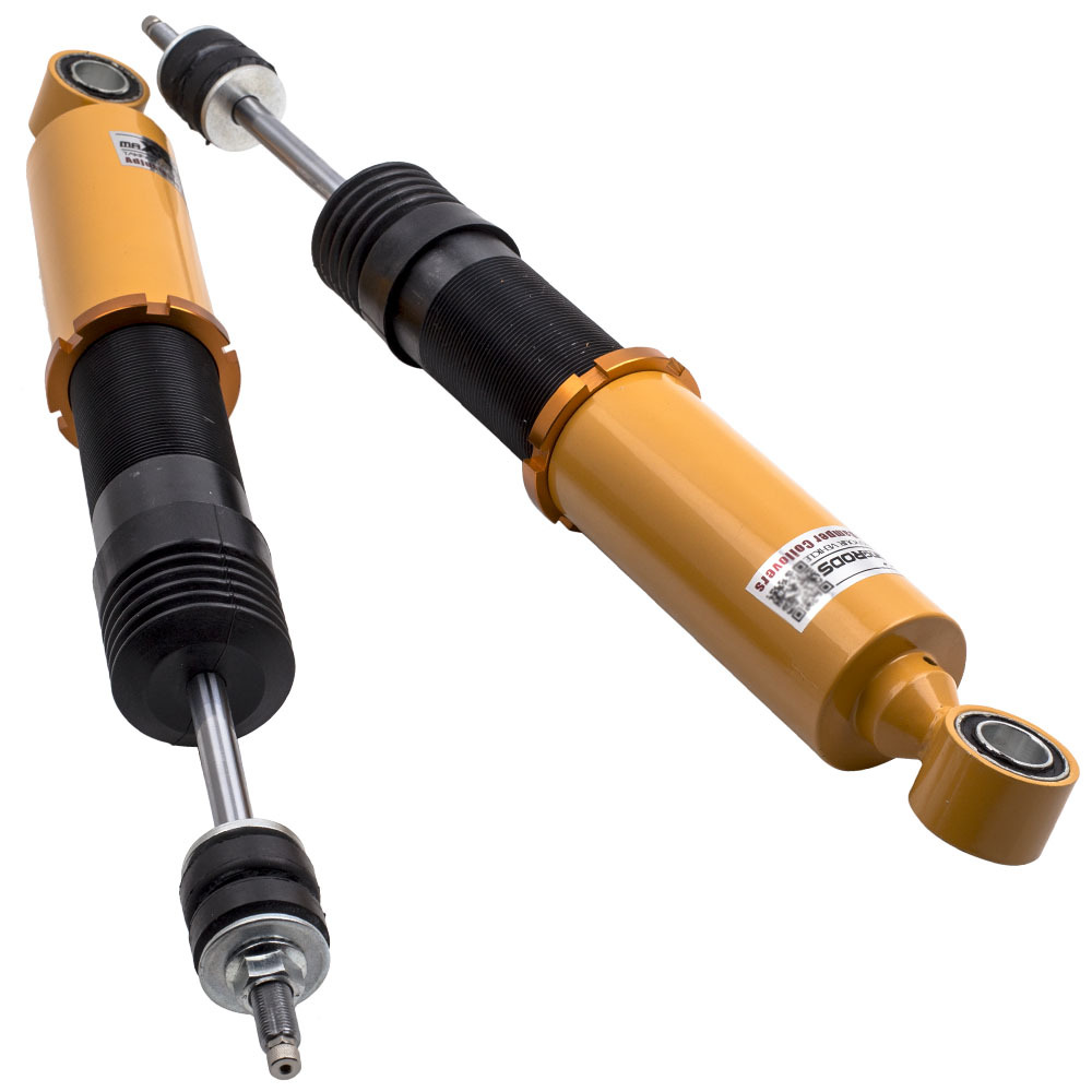 Compatible for Toyota Yaris 13-17 24 Levels Adj Damper Suspension Tuning Coilover Strut Kit Lowering Kit