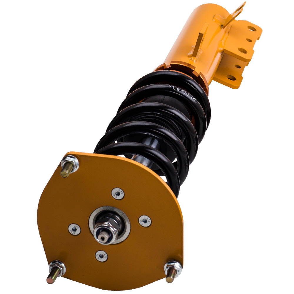 Suspensión de amortiguación ajustable de 24 pasos compatible para Volvo S70 / C70 / V70 1998-2001 coilover amortiguador suspension