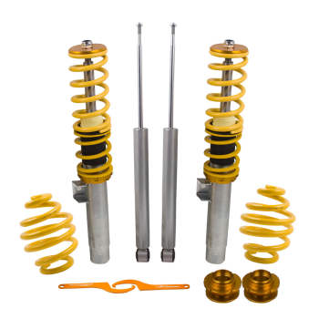 Compatible for Bmw e46 Touring 3 Series Adjustable Suspension New Coilovers Crc Coilover  Lowering Kit