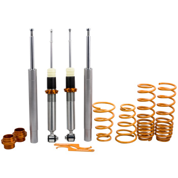 Compatibile per BMW Serie 5 E34 Saloon 520i 524 Ammortizzatore Absorber Struts Coilovers Kit Lowering Kit