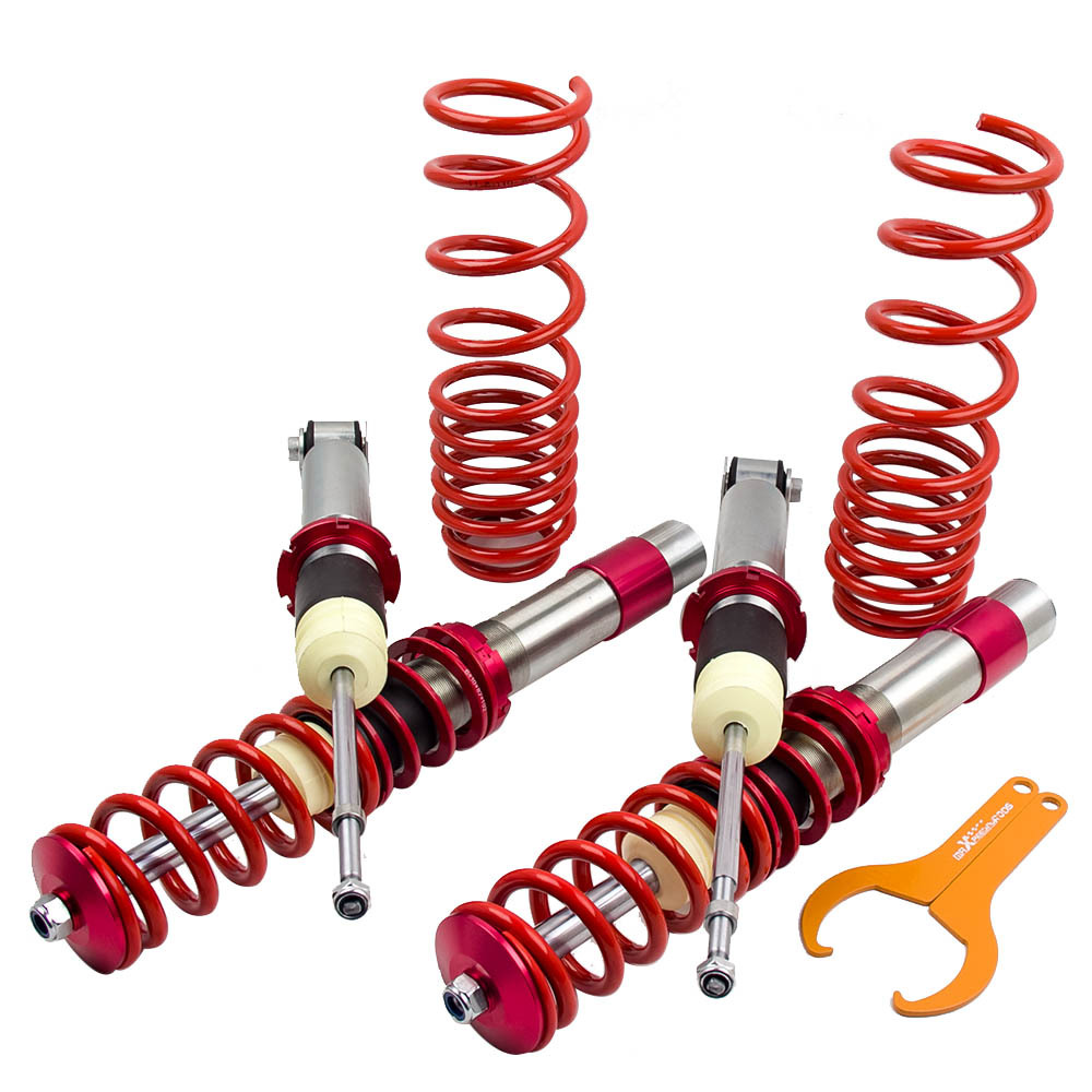 Adjustable Coilover Kit compatibile per BMW 5 Saloon E39 520i, 523i, 525i, 528i, 530i Lowering Kit