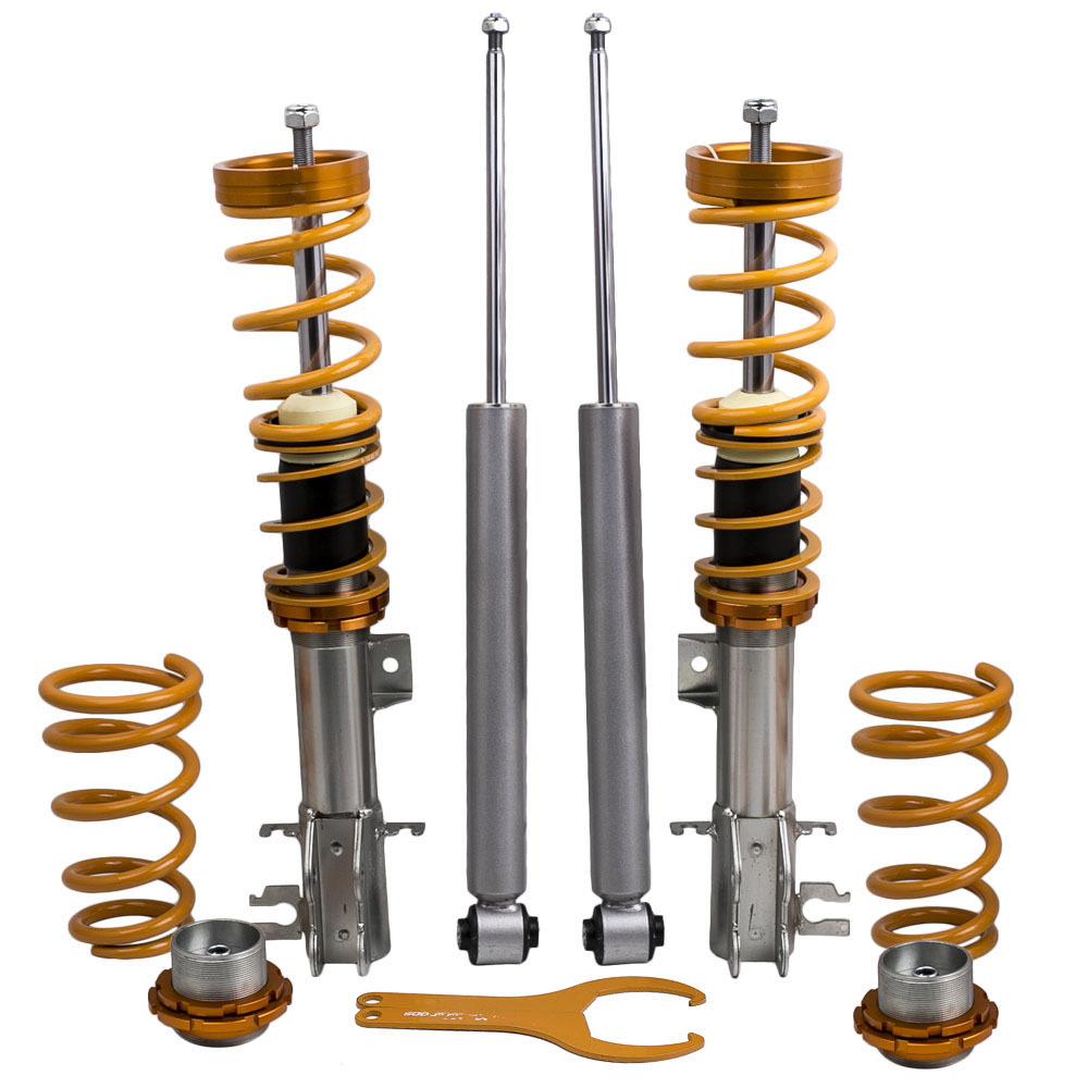 Coilover Suspension Lowering Kit compatible for Fiat Grande Punto 199 Punto EVO compatible for Abarth 05-