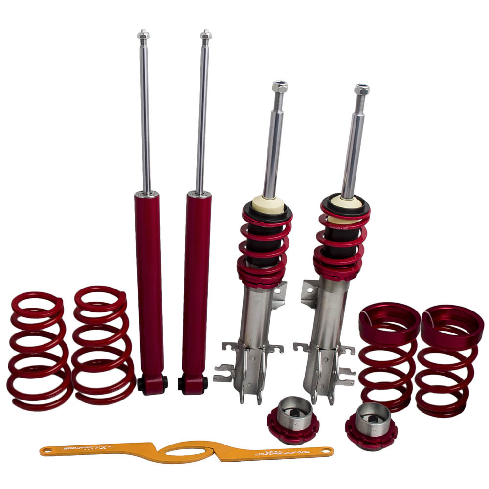 Adjustable Suspension Coilovers Strut Kit compatible for Fiat Grande Punto 199 EVO compatible for Abarth