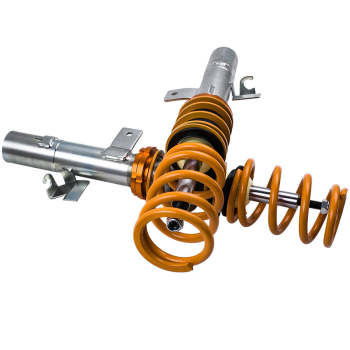 Adjustable Coilover Suspension Spring Kit Coilovers compatible for Ford Focus MK2 2004 - 2010 Lowering Kit