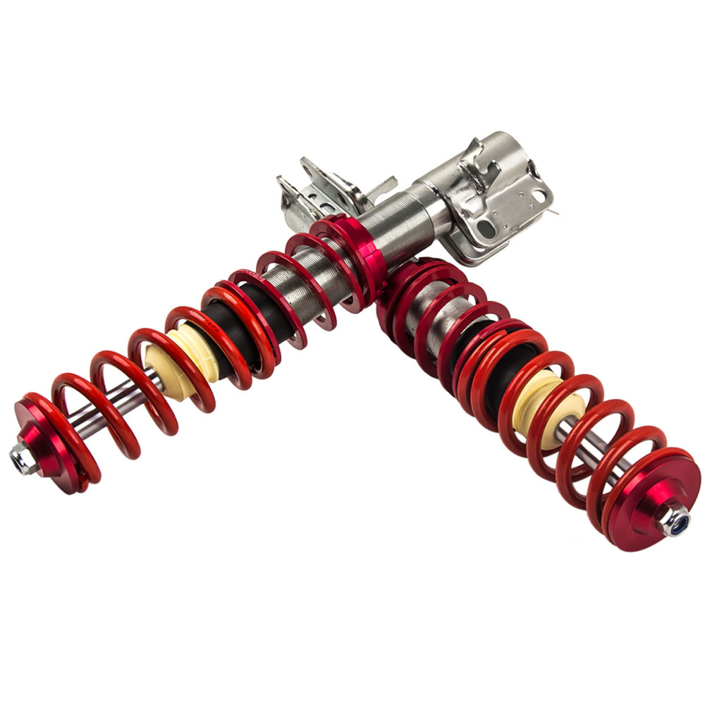 Compatible for VW GOLF MK1 16V ADJUSTABLE SUSPENSION Lowering Strut Kit COILOVER 