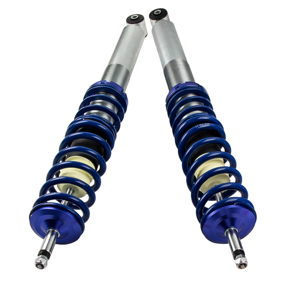 Compatible for Vw Golf MK2 MK3 Jetta Adjustable Suspension Coilovers Front Rear Lowering Kit