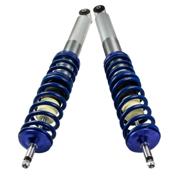Compatible for Vw Golf MK2 MK3 Jetta Adjustable Suspension Coilovers Front Rear Lowering Kit