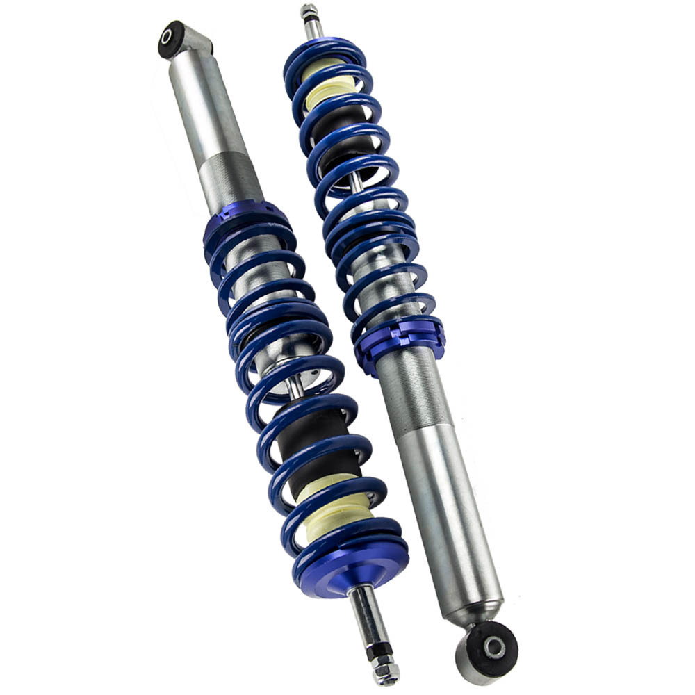 Compatible for Vw Golf MK2 MK3 Jetta Adjustable Suspension Coilovers Front Rear Lowering Kit